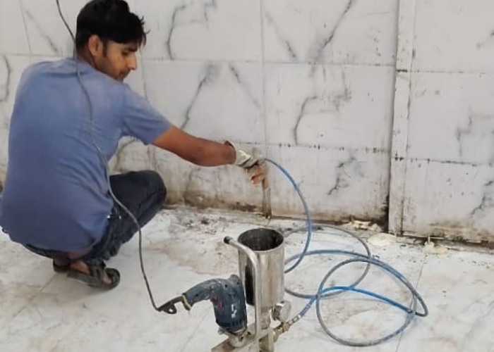 PU Grouting Services in Delhi NCR