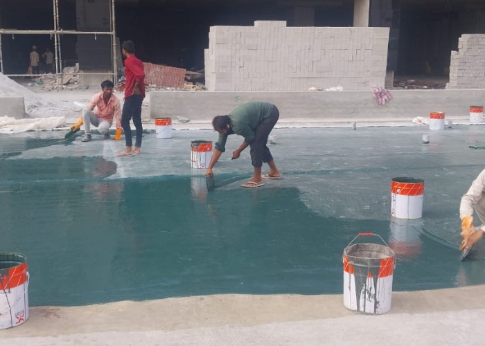 Podium Waterproofing Services in Delhi NCR